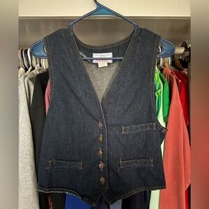 Levi's Dark Blue Denim Vest